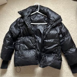 Black winter coat